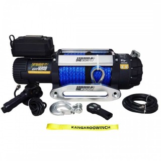 Wyciągarka Kangaroowinch K12500 Extreme 12V Z Lina Syntetyczną
