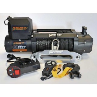 Wyciągarka Kangaroowinch K9000 XP 12V z lina syntetyczną