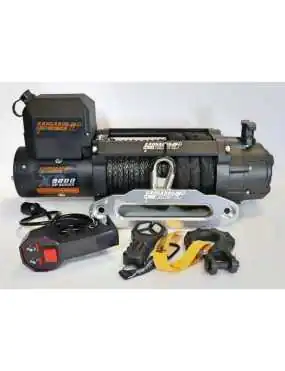 Kangaroowinch K9000 XP 12V Winch with Synthetic Rope