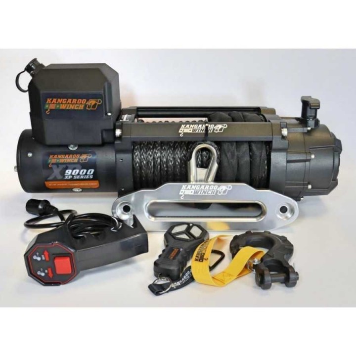 Wyciągarka Kangaroowinch K9000 XP 12V z lina syntetyczną