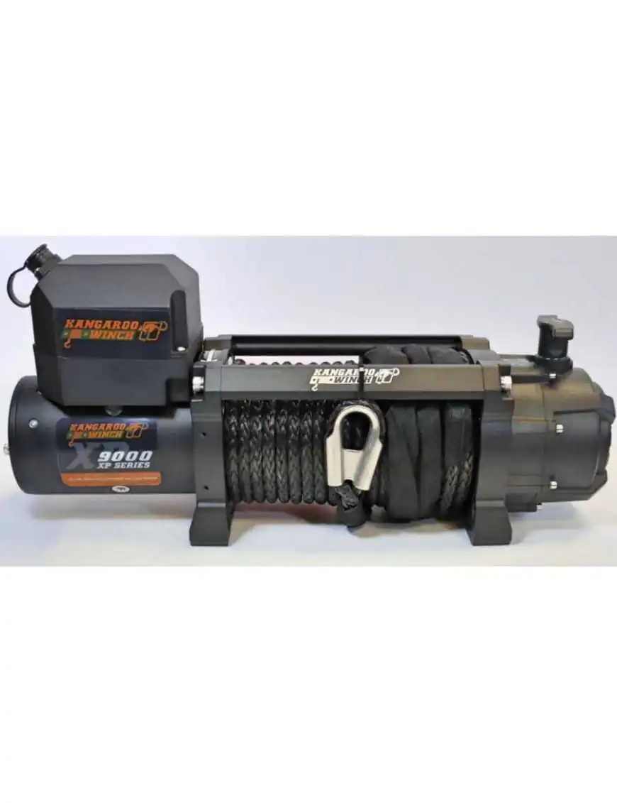 Kangaroowinch K9000 XP 12V Winch with Synthetic Rope