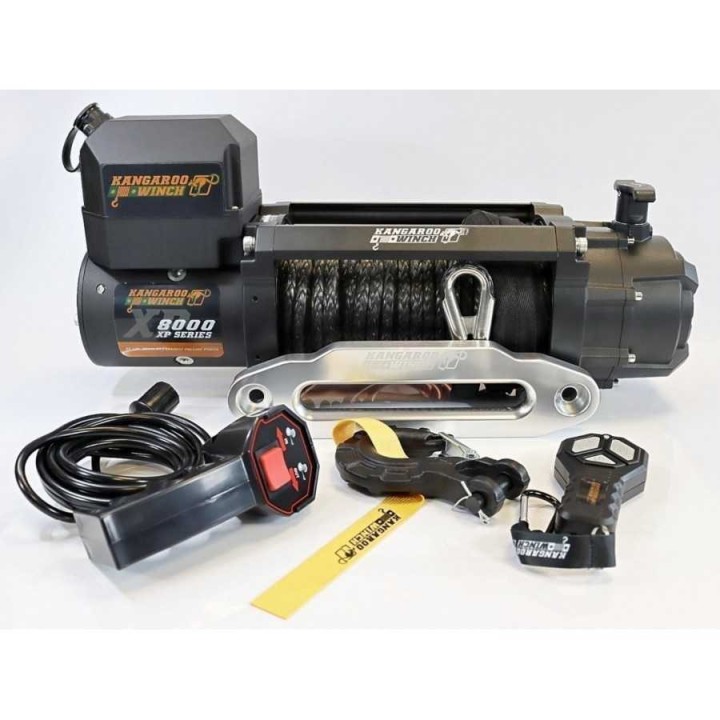 Wyciągarka Kangaroowinch K8000 XP 12V Z Lina Syntetyczną