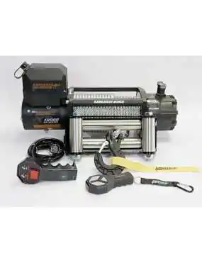 Kangaroowinch K12000 XP 12V Winch with Steel Cable