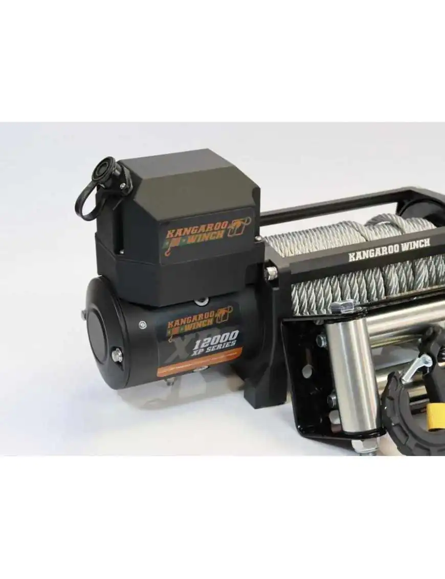 Kangaroowinch K12000 XP 12V Winch with Steel Cable