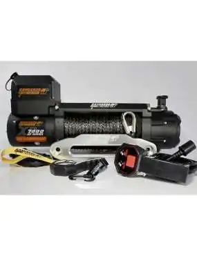 Kangaroowinch K7000 XP 12V Winch With Synthetic Rope