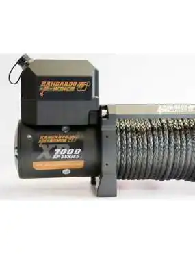 Kangaroowinch K7000 XP 12V Winch With Synthetic Rope