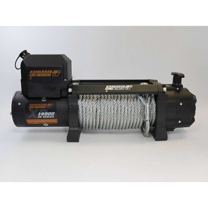 Wyciągarka Kangaroowinch K14000 XP 12V Z Lina Stalową - ujęcie 2