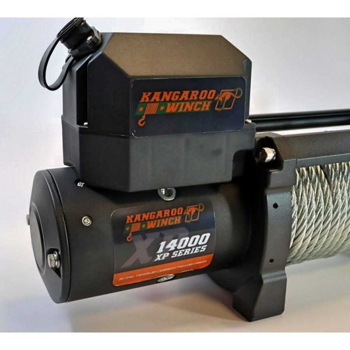 Wyciągarka Kangaroowinch K14000 XP 12V Z Lina Stalową - ujęcie 3
