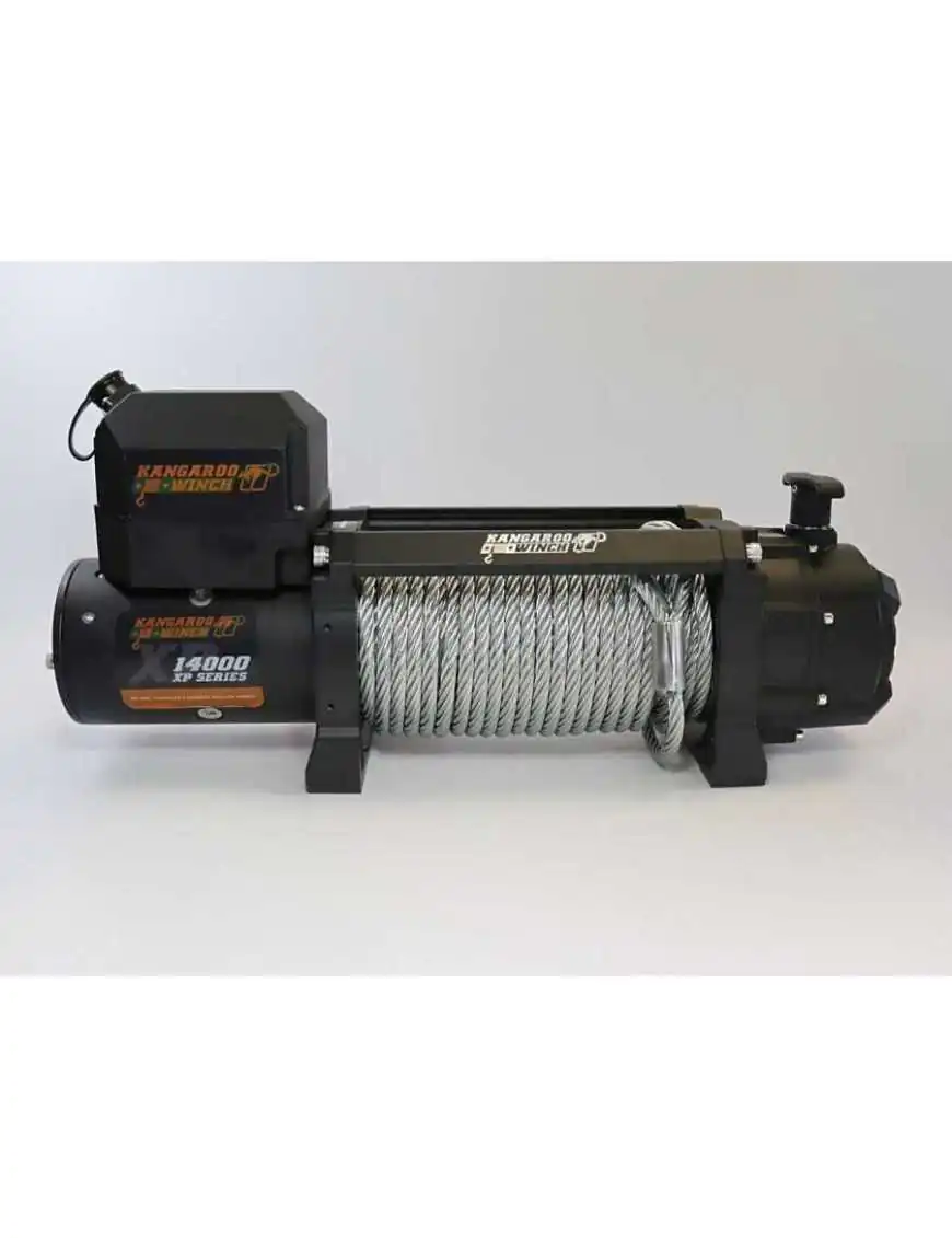 Kangaroowinch K14000 XP 24V Winch with Steel Cable