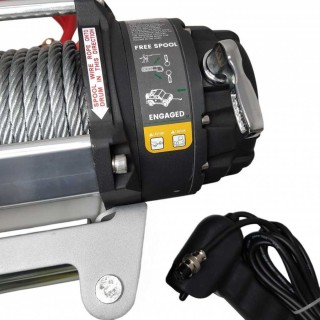 Wyciągarka Kangaroowinch K12500 Extreme 12V Z Lina Stalową - ujęcie 2