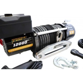 Wyciągarka Kangaroowinch K12000 24V z Liną Syntetyczną - ujęcie 2