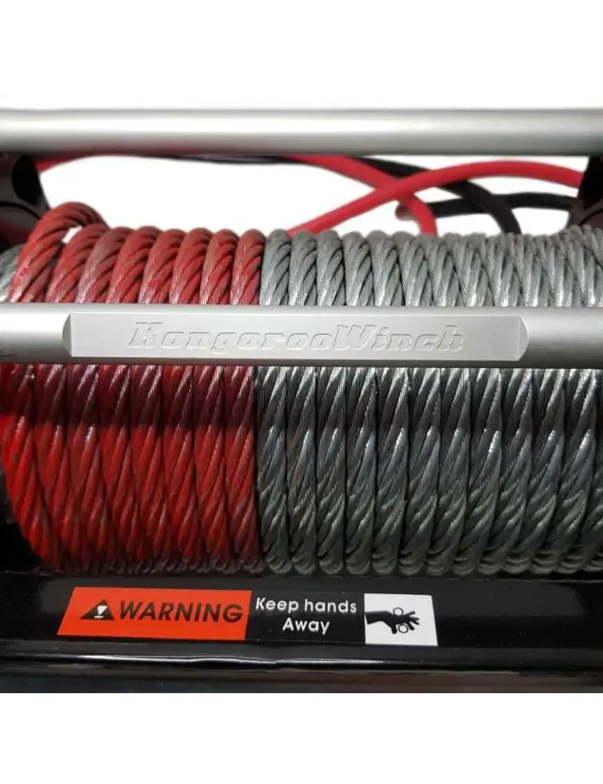 Kangaroowinch K12000 ADV Winch with Steel Cable