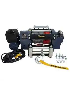 Kangaroowinch Adventure K12.5 12V Worm Gear Winch