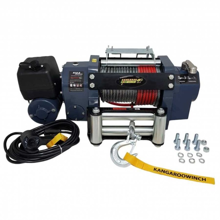 Wyciągarka Kangaroowinch Adventure K12.5 12V Ślimakowa