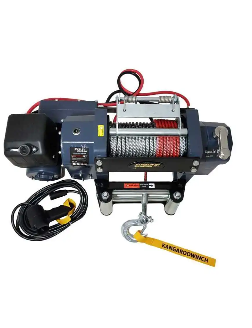 Kangaroowinch Adventure K12.5 12V Worm Gear Winch