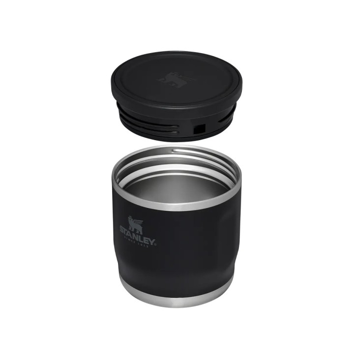 TERMOS OBIADOWY THE ADVENTURE 0,53 L- BLACK / STANLEY - ujęcie 3