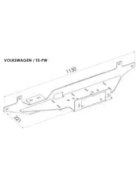 Mounting Plate for Winch -...