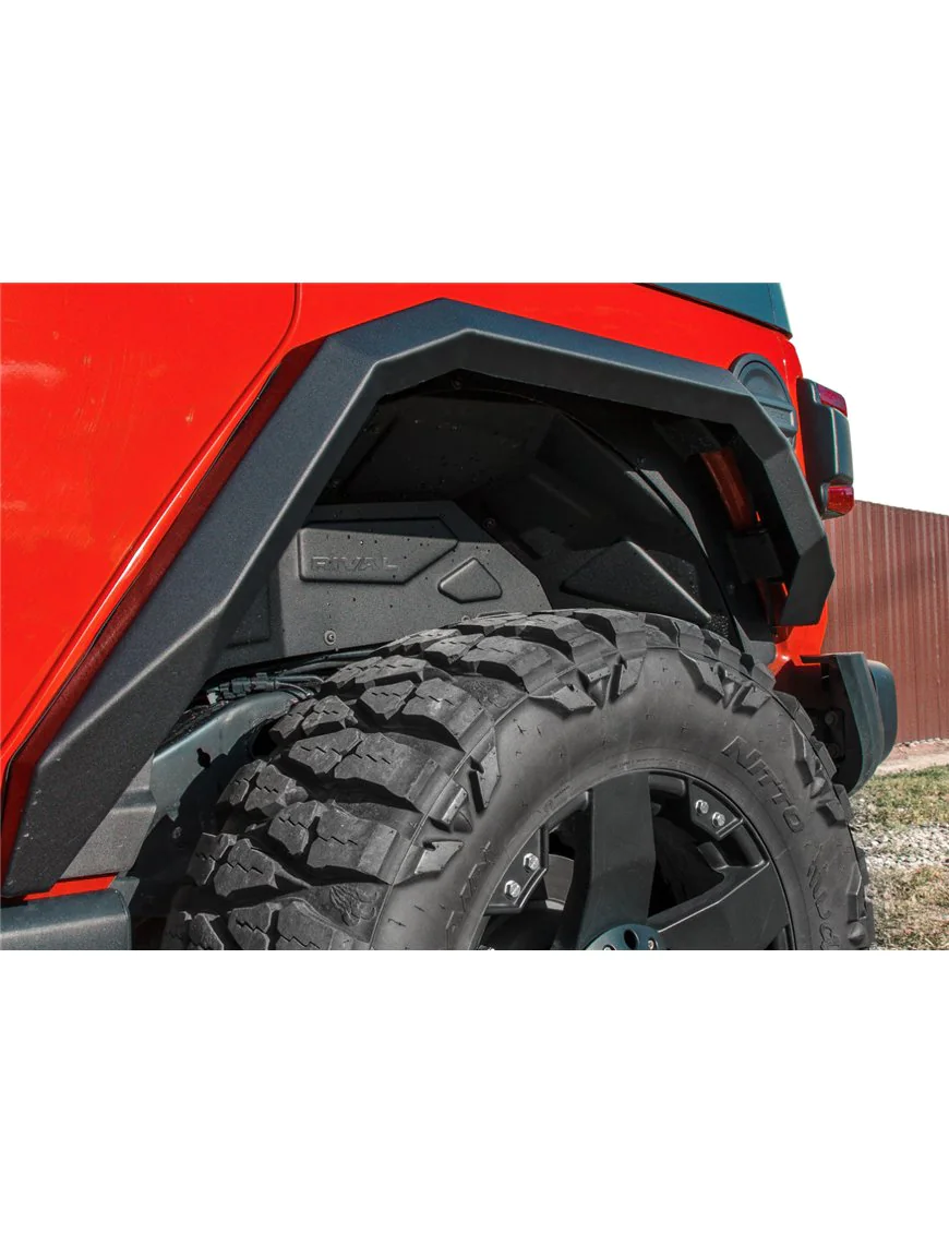 Aluminum Rear Inner Fender Liners Jeep Wrangler JL