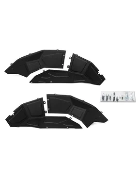 Aluminum Rear Inner Fender Liners Jeep Wrangler JL