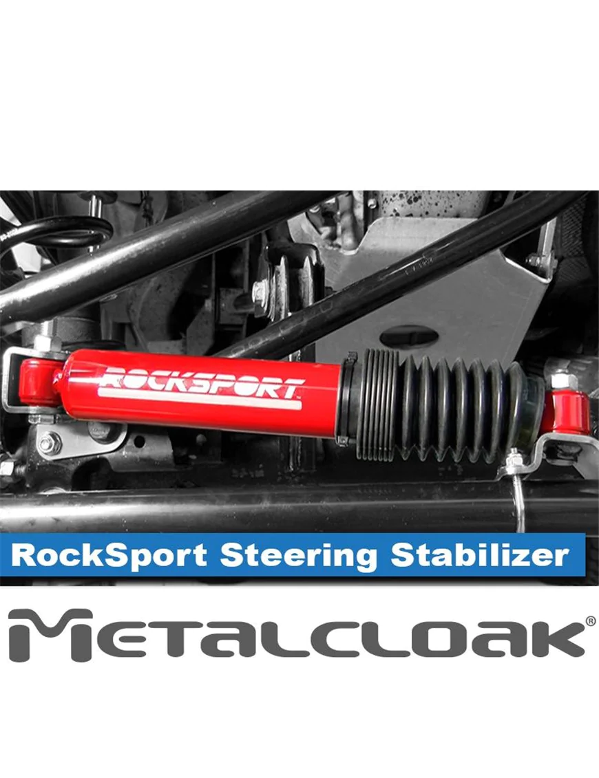 MetalCloak HD Steering System, JK Wrangler, RockSport Edition