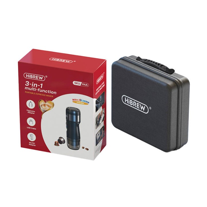 Przenośny ekspres do kawy 3w1 z etui 80W HiBREW H4A-premium