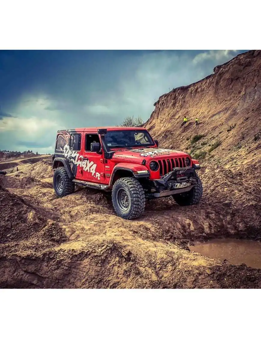 Przedni Aluminiowy Zderzak Rival 4x4 Wrangler JL JT JK Osłona drążków | Szekla4x4.pl