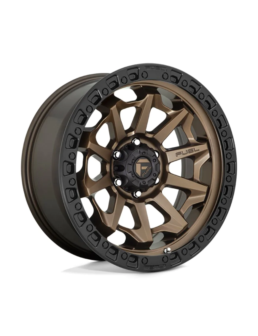 Alloy wheel D696 Covert Matte Bronze Black Bead Ring Fuel