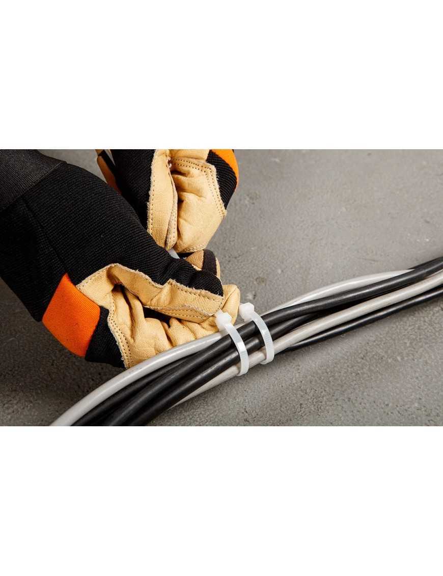Cable Ties 7.6 x 500 mm, 75 pcs., White 01-614 NEO Cable Ties 7.6 x 500 mm, 75 pcs., White 01-614 NEO