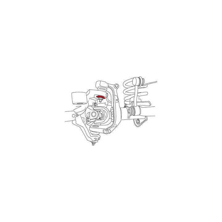 Rękaw tuleja do zmiany kąta pochylenia koła + 0.5° 1/2° Jeep Wrangler JLU JL 