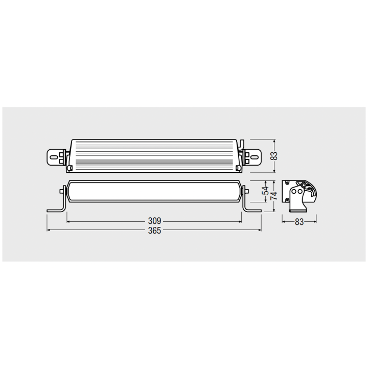 Lightbar FX250-SP GEN 2 Ledbar Panel Osram - ujęcie 8