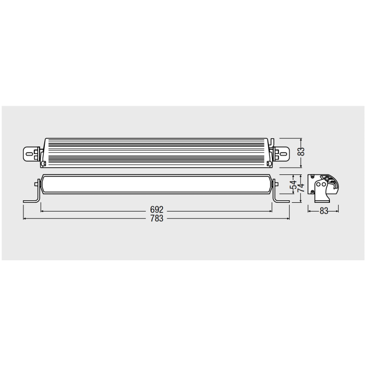 Lightbar FX750-CB SM GEN 2 Osram 69cm 5990 lm ECE Panel - ujęcie 10