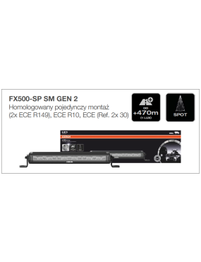 Lightbar FX500-SP SM GEN 2 Ledbar 3930 lm Osram Panel