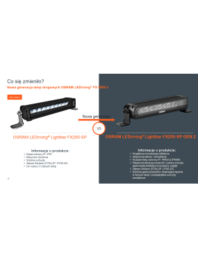 Lightbar FX500-CB SM GEN 2 Panel Led