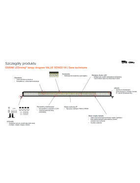 Lightbar VX180-SP SR Ledbar Osram Panel