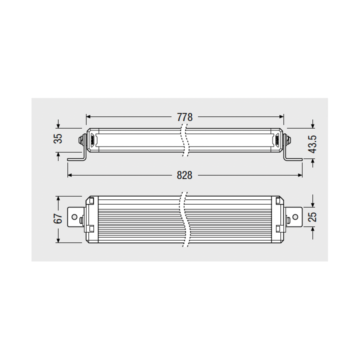 Lightbar VX750-CB SR SM Ledbar Osram Panel - ujęcie 19