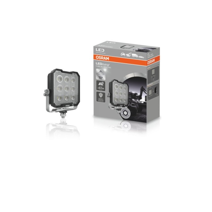 Cube WL VX125-WD  lampa robocza OSRAM Ciągnik Traktor 3000lm - ujęcie 4