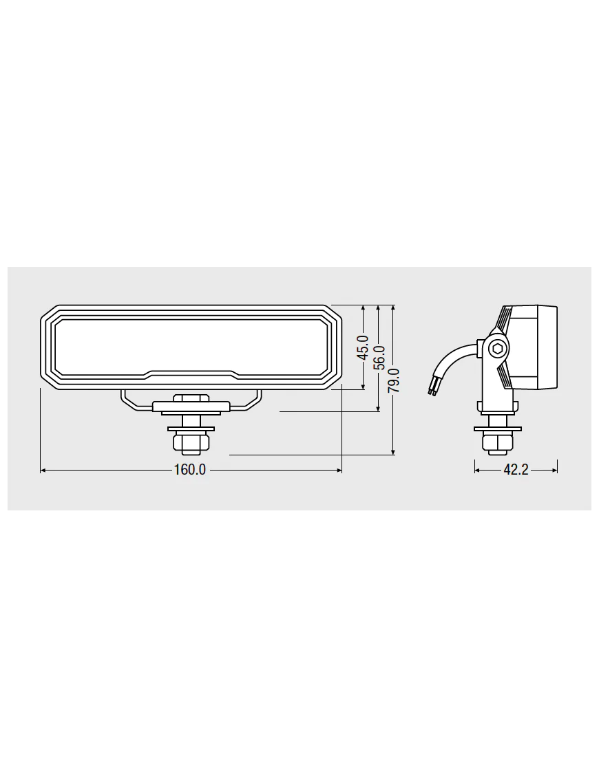 Worklight WL VX150-WD Osram 1500 lm