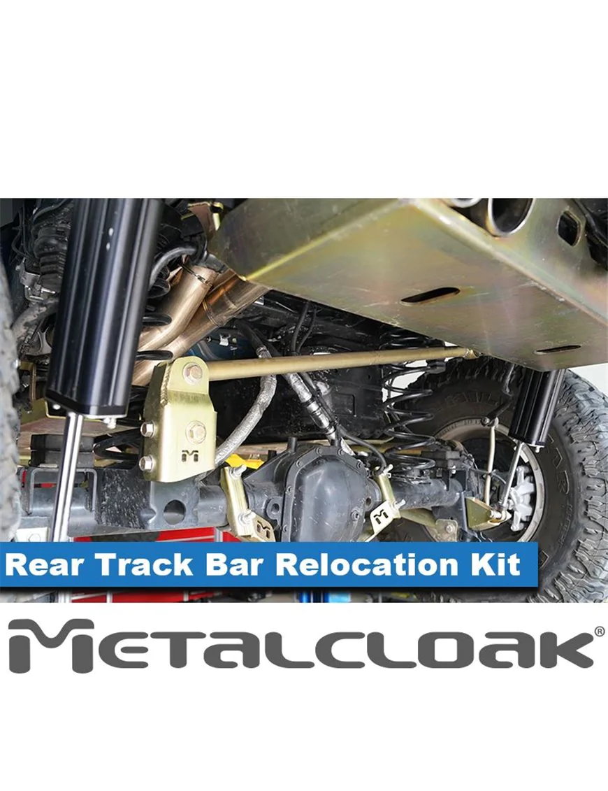 Jeep JL Wrangler Rear Track Bar & Bracket System