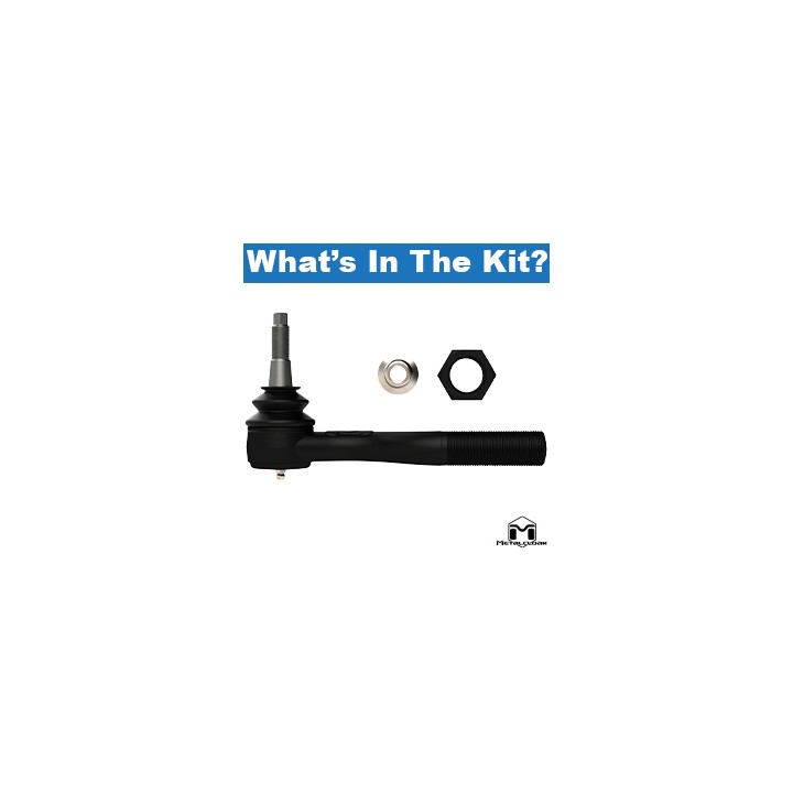 Końcówka Lewa Drążka kierowniczego dolnego Metalcloak Jeep Wrangler JL Gladiator JT