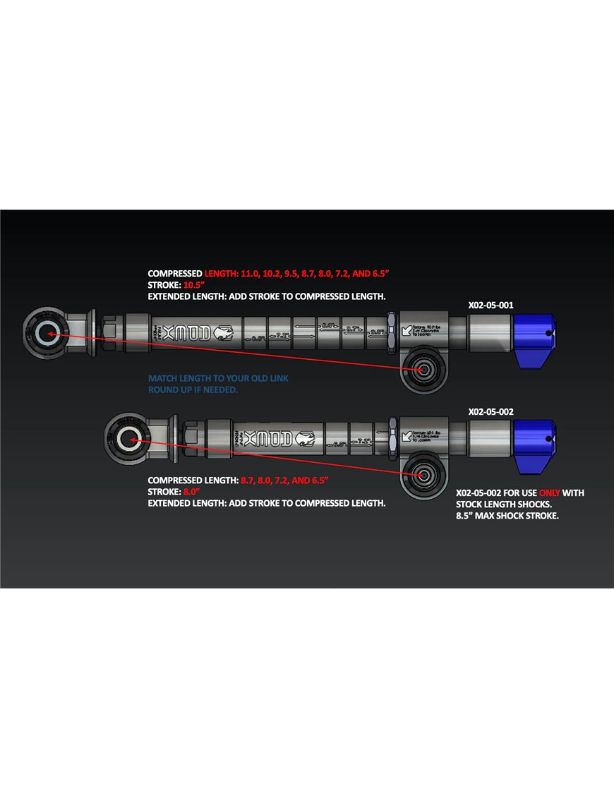 Łączniki stabilizatora AUTOLYNX SWAY BAR DISCONNECT 8" Apex Designs Jeep Wrangler JL JLU JK JT