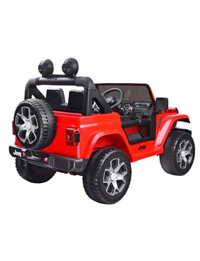 Autko na akumulator Jeep Wrangler Rubicon czarny