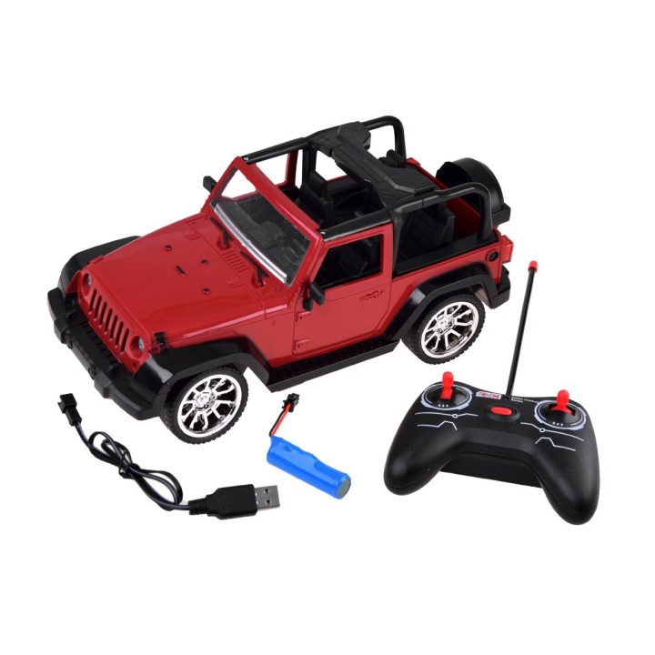 Zdalnie sterowane Terenowe auto na pilota RC0615 Jeep Wrangler JK