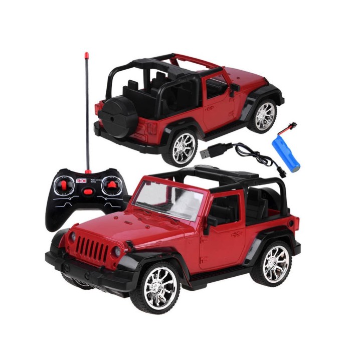 Zdalnie sterowane Terenowe auto na pilota RC0615 Jeep Wrangler JK