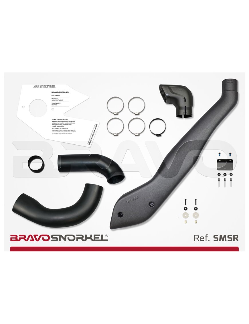Snorkel MERCEDES SPRINTER W906 / VOLKSWAGEN CRAFTER (2006 - 2018)