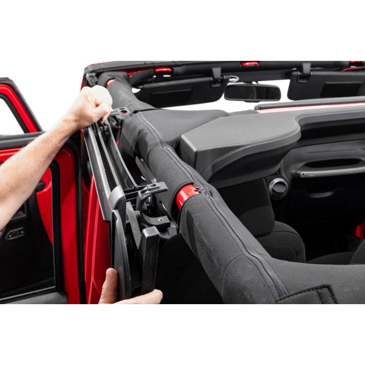 MasterTop Door Surround with Tailgate Bar Kit for 07-18 Jeep Wrangler JK