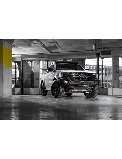 Zderzak aluminiowy Rival 4x4 Ford Ranger Next Gen 2022- w zestawie lampy