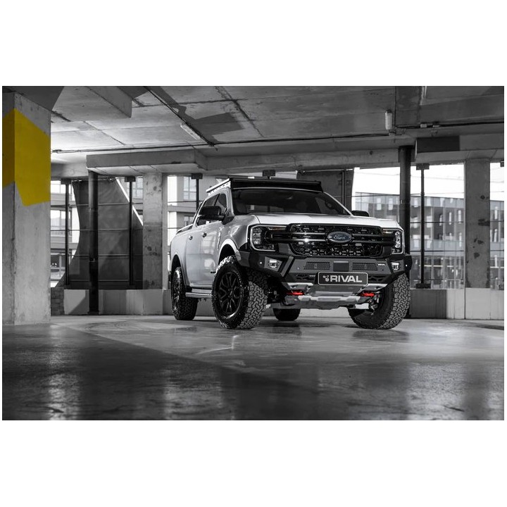 Zderzak aluminiowy Rival 4x4 Ford Ranger Next Gen 2022- w zestawie lampy