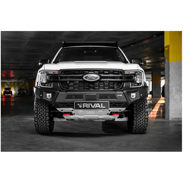 Zderzak aluminiowy Rival 4x4 Ford Ranger Next Gen 2022- w zestawie lampy