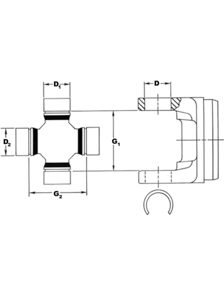 Spicer 5-760X U-Joint