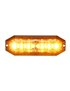 STRANDS LIGHTHEAD 12 LED 12-24V DC 20W AMBER & WHITE LED CLEAR LENS